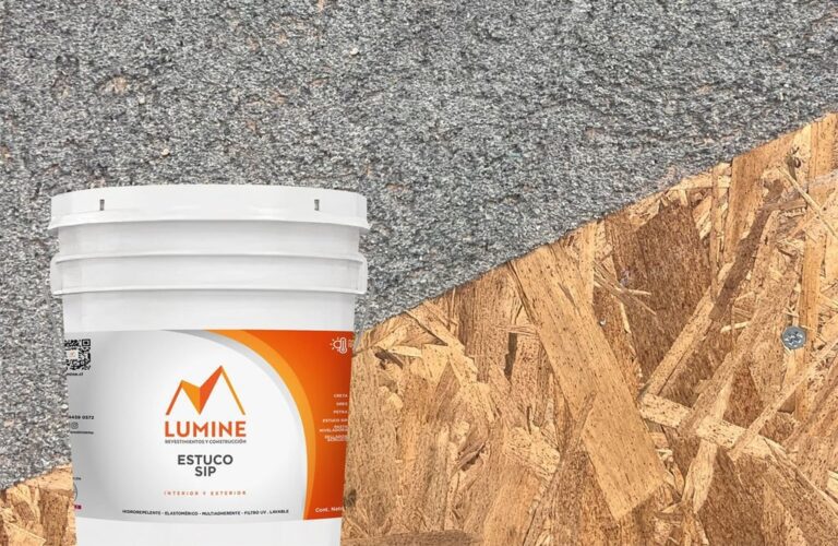 Lumine fabrica revestimientos para construcción con tecnología sustentable hidrorrepelente